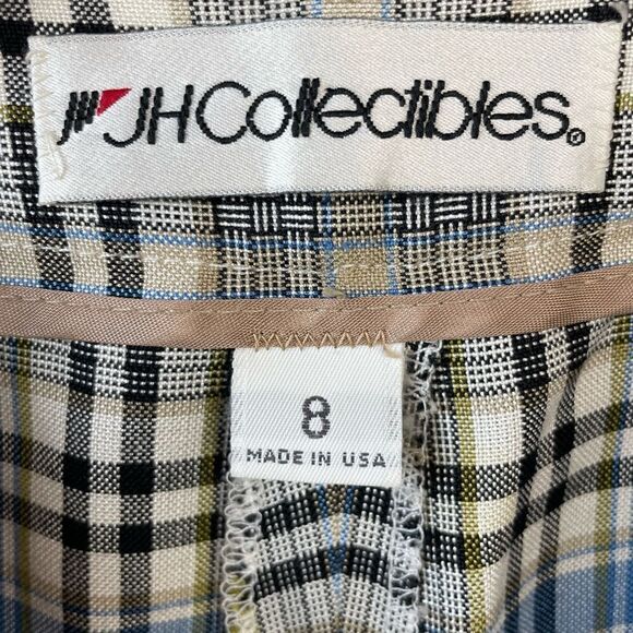 JH Collectible Plaid Shorts Size 8 EUC - Picture 5 of 6